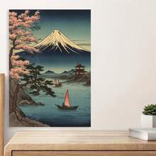 Framed Japanese Ukiyo-E Art Mount  Poster - Decorat Wall Art For Room Decor