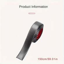 1pc Matte PVC Wheel Arch Guard, Scratch And Collision Protective Strip, Front Collision Protective Strip, Car Scratch Protector, Car Protective Sticker