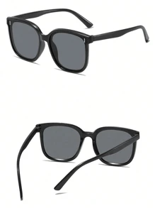 1 件装新款儿童偏光硅胶时尚眼镜宝宝男童女童儿童方形镜框时尚眼镜 - 彩色 - 查看 6