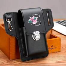 手机皮套袋 Molle 腰包 腰包 小型腰带 背包 便携包 卡包 跑步包 旅行露营包 户外运动 工作手机包 腰带 - 黑色 - 查看 24