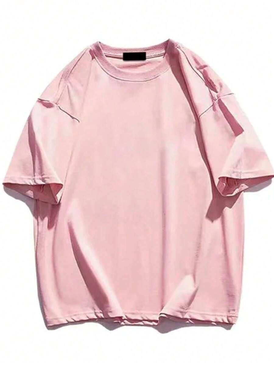 Men T-Shirts - 淺粉色 - 查看 1