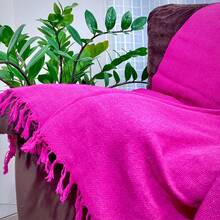 Kit 2 Blankets 2.20X2.90 Meters Luxurious King - Hot Pink - View 2