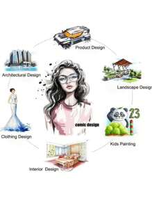 12/24/30/36 Colors Christmas Decoration Pens, With Colored Artist Markers, Dual-Tip Art Markers, Dual-Tip Sketch Markers And Permanent Markers - Suitable For School, Painting, Coloring, Sketching, Card Making, Adult And Kids Illustration, Dual-Tip Markers, Children Art - Multicolor - View 8