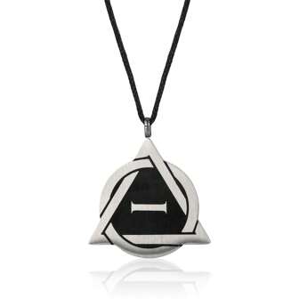 Therian Necklace Stainless Steel Therian Pride Symbol Necklace Cat Gear Animal