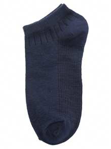 33双装男士纯色袜子 时尚百搭男女通用夏季休闲短袜 春季船袜 - 彩色 - 查看 8