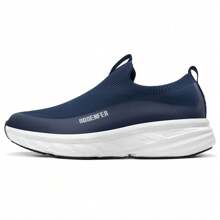 Men's Sneakers, Breathable Slip-On Shoes For Men - Blue - View 4