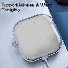 透明 TPU 外壳适用于 SHOKZ OpenFit Air(T511) OpenFit (T910) - 高透明度软耳机套 - 彩色 - 查看 5