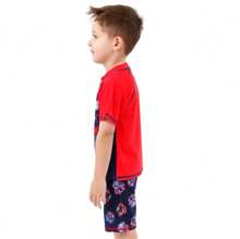 Marvel Spider-Man Swimming Costume | Spidey And His Amazing Friends Boys' Two Piece Swimsuit | Kids' Swimwear - Blue - View 3