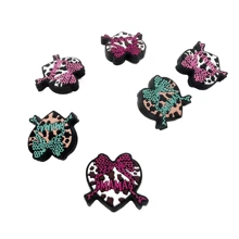 Set de 9 piezas de cuentas de silicona de colores variados para manualidades de bolsos/teléfonos/pulseras/collares/llaveros, serie para el Día de la Madre