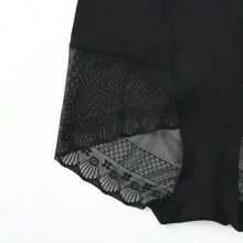 Braga Moldeadora de Cintura Pantalón Corto Moldeador Bragas De Control de Abdomen Faja Pantalón Ropa Interior, Gran Ayuda para Posparto - Negro - Ver 2