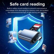 Llano USB 2 In1 Card Reader OTG Type-C TF/SD 2T Card Reader