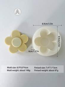 5-blättriger Tulpen Silikon-Formenbehälter, zart, leicht zu reinigen, speziell für Kerzengießen in großen Mengen entworfen! Selbstgemachte kreative Handwerkskunst, inspiriert von Gipsarbeit. Ideal für Kunstkurse zur Anregung der Kreativität. Tolles Geschenk zum Valentinstag, Muttertag, Kindertag, um Ihre Lieben zu überraschen.