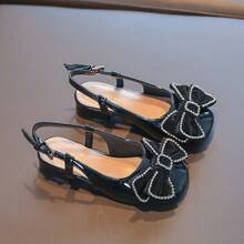 Kids Heeled Sandals - 黑色 - 查看 4