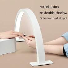 USB Simplicity LED Desktop Lamp Home Decor Fixtures Minimalist Desk Lamps Black /White Table Lamps Cool White Aluminum Alloy High Brightness Multi-Purpose USB Wiring Beauty Decoration Fixtures For Beauty Salon Manicure Embroidery Eyebrow Tattoo Luxury Home Decor Makeup Lamp Home Decor Fixtures Table Lamps