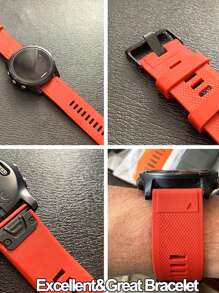 New Sports Style Straps For Garmin Fenix 8 7 7X 7S 6 6X 6S 5 5X 5S Pro Plus Band 20 22 26mm Strap For Forerunner 955 945 935 Instinct 2 Fenix3 Descent 1 2 Bracelet