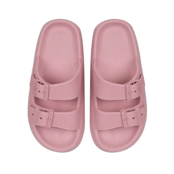 Sandalias de Almohada para Mujer – Suela Gruesa, Hebillas Ajustables, Diseño Moderno y Cómodo