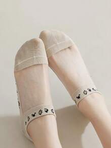 1/3/5 pares de calcetines de algodón para mujer, calcetines invisibles, calcetines cortos, calcetines blancos, calcetines grises, calcetines negros, calcetines para mujer, calcetines lindos, calcetines para niñas, para otoño/invierno/primavera/verano, con detalles de malla transpirable, diseño de agujero de riel guía transpirable, absorción de humedad, suaves y lisos, adecuados para diversas vacaciones, deportes, ocio, negocios y otros usos diarios, se pueden usar durante todo el año, las combinaciones de colores son aleatorias.