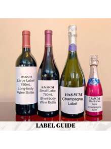 1/2/4/6/12PCS Wedding Proposal Wine Labels Custom Photo Stickers - Waterproof "Will You Be My Bridesmaid" Gift Set For Bachelorette Party/Bridal Shower/Rehearsal Dinner, Maid Of Honor Anniversary Gifts, Engagement Party Favors Couple Gifts For Her/Him Black & White Design