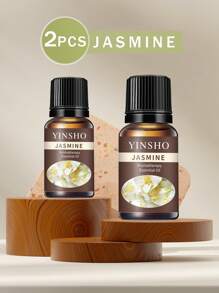 2pcs 10ml Essential Oil, Halloween Gift, Home Fragrance Diffuser, Aroma Stone, Candle, Incense Burner, Humidifier, Car Diffuser, Refill Oil - Army Green - View 2