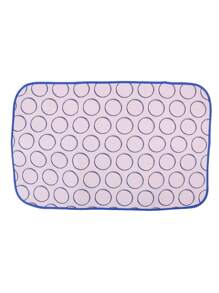 1 Pc Foldable Steam Ironing Pad Home Ironing Mat Hanging Soft Ironing Board, Steam Cloth Mat Storage Furniture Supplies - Heat-Resistant, Water-Repellent, Anti-Slip Bottom, Thermal Insulation Anti Scalding Waterproof, Portable, Compact, Space-Saving, Easy To Store, Ideal For Home, Travel, And On-The-Go Ironing Needs, Ideal For Small Spaces, Blue Frame & Pink Topping, Perfect For Quick Touch-Ups & Flat-Surface Ironing - Multicolor - View 15