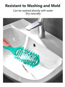 Hair brushes-EU+UK X Milania升级版卷发造型梳，采用专为卷发设计的特殊梳齿，有效打造卷发造型，减少拉扯和毛躁。这款梳子集梳理、造型工具、产品和配件于一体，是沙龙、美容院、旅行、返校和度假的必备单品。 - 彩色 - 查看 6