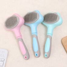 Regalo para amantes de gatos/perros y mamás de perros/gatos ama las mascotas. Peine desenredante para amantes de perros y mamás de perros. Peine de masaje para retirar el pelo suelto para amantes de gatos y mamás de gatos. Peine para gatos con limpieza de un solo botón para amantes de gatos y mamás de gatos.