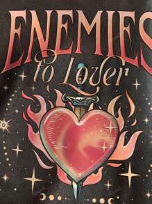 Enemies To LoversShirt, Romantasy T Shirt, Dark Romance Reader, Book Club Shirt, Gift For Book Lover
