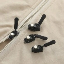 9 pièces Kit de réparation de fermeture éclair, outil de réparation de curseur de fermeture éclair, ensemble de remplacement de fermeture éclair instantané universel avec curseurs S/M/L, pour vêtements, bagages, sacs à dos