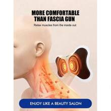 Neck Pulse Massage Patch, EMS Portable Mini Electric Massager, Intelligent Electric Neck Massager, Fitness Accessories, Sports, Gym, Home Workout, Fitness Equipment, Home Fitness