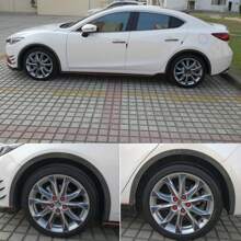 1pc Matte PVC Wheel Arch Guard, Scratch And Collision Protective Strip, Front Collision Protective Strip, Car Scratch Protector, Car Protective Sticker