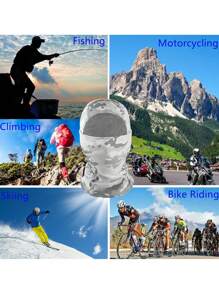 3Pcs/1 Ski Mask For Men Women, Balaclava Face Cover, Shiesty Mask Sun Protector Lightweight For Motorcycle Snowboard Breathable Full Face Mask For Skiing Outdoor Sports