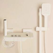 Minimalist Bathroom Shower Head Set With Separate Mixer Valve, Simple Design All-Copper Cold & Hot Water Faucet Home Bathroom Decor Fall Decor