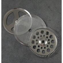 5 件装可重复使用咖啡过滤器不锈钢咖啡过滤网适用于法式压滤咖啡茶壶过滤器高品质