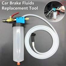 Ferramenta de Troca de Óleo de Freio Hidráulico para Automóveis e Motocicleta com Kit Drenado - Branco - Visão 4