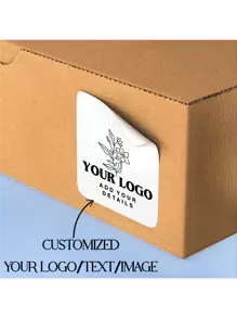 1~100Pcs Personalized Labels - Custom Stickers Square Stickers With Any Design Image Logo Text, Waterproof Stickers, Custom Thank You Labels Stickers Unique Ideal Gifts For Her Friends, Son, Daughter, School Students, Workers, Kids School, Home, Office, Multi-Functional, Adhesive, Exquisite, Stylish, Cute, Soft, Colorful, Cartoon, Ideal Gifts For Him, Ideal Gifts For Her, Her, Girlfriend, Dad, Boyfriend, Family, Mom, Friends, Son, Daughter, Home, School, Dining Room, Living Room, Bedroom, Tea Room, Office