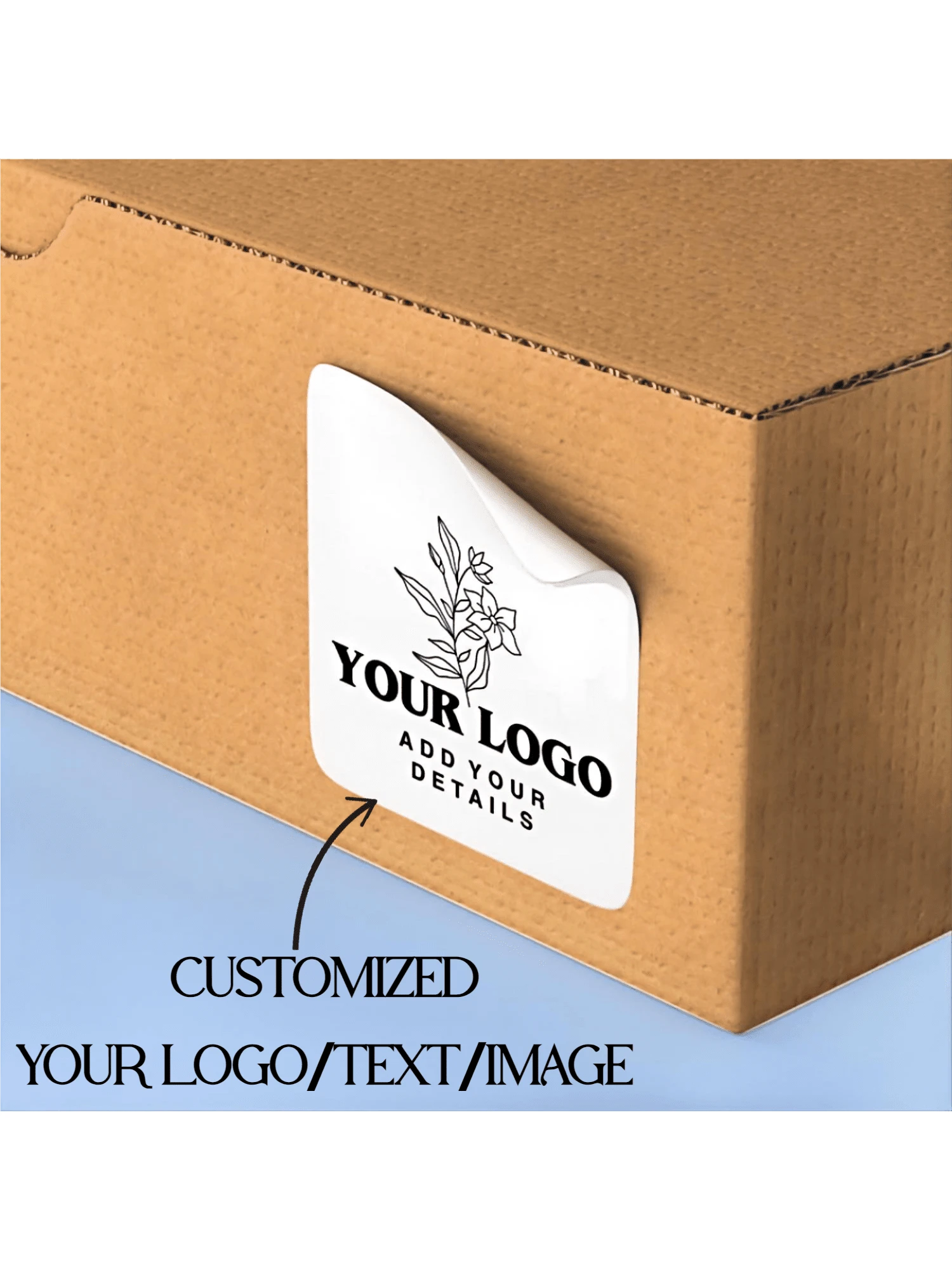 1~100Pcs Personalized Labels - Custom Stickers Square Stickers With Any Design Image Logo Text, Waterproof Stickers, Custom Thank You Labels Stickers Unique Ideal Gifts For Her Friends, Son, Daughter, School Students, Workers, Kids School, Home, Office, Multi-Functional, Adhesive, Exquisite, Stylish, Cute, Soft, Colorful, Cartoon, Ideal Gifts For Him, Ideal Gifts For Her, Her, Girlfriend, Dad, Boyfriend, Family, Mom, Friends, Son, Daughter, Home, School, Dining Room, Living Room, Bedroom, Tea Room, Office