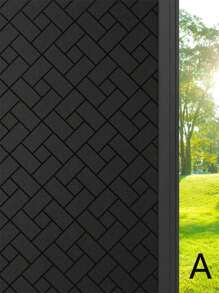 1卷静电全遮光无粘性窗膜磨砂玻璃膜浴室门玻璃装饰窗膜隐私保护礼品生日毕业房间装饰家居装饰墙面装饰浴室装饰卧室装饰房间装饰用品客厅装饰家居装饰客厅墙面艺术墙纸贴纸个性贴纸 - 彩色 - 查看 24