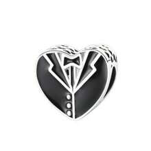 1 件时尚优雅情人节爱情吊坠女士 DIY 手链项链朋友礼物 - 彩色 - 查看 9