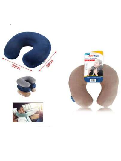 Shaped Kussen Slow Rebound Memory Foam Travel Office Nap Car Neck Sleeping Cervical Airplane Wind Student Com Tafel view 6