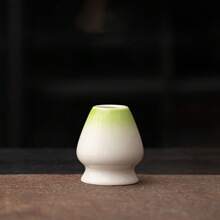 日本陶瓷抹茶茶筅架绿茶茶筅碗竹制搅拌器研磨器刷茶具架茶具配件茶具 - 彩色 - 查看 15
