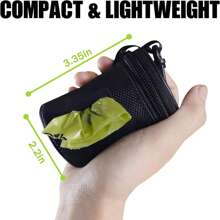 Pet Out-Going Cleanup Bag, Pet Dog Poop Dispenser, Pet Storage Pouch - Black - View 2