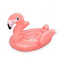 Importadora La Merced Flamingo Ride-On Float Children's Lifeguard 1.38 Mts Long Inflatable Pool Float Aquatic Float - Pink - View 4