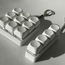 1 件 4/9 键按钮键帽 指扣式键盘键帽 DIY 键盘按键器 成人缓解压力 打发时间 - 彩色 - 查看 1