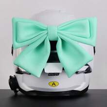 1 件优雅可爱卡通摩托车头盔蝴蝶结装饰配件，适用于家居装饰、电动自行车、摩托车头盔装饰、汽车后备箱挂饰 - B款 - 查看 16
