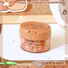 Niedlicher Cartoon Chili Doppelloch Bleistift Schuh Messer Kawaii Mini Bleistift Schuh Nagel Studenten Preis Studenten Schreibwaren Geschenk, Klassenzimmer Belohnung, Schulgeschenk Schulanfang