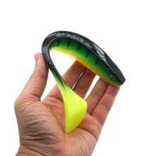 1pc 70g/23.5cm Realistic Mermaid Soft Lure, Large Swimbait Fishing Bait For Outdoor Sea Fishing, Made Of PVC Material T-Tail Soft Fishing Lure Suitable For Freshwater And Saltwater - Multicolor - View 6