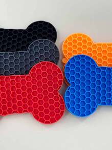 Silicone Dog Lover And Dog Mom Love/Cat Lover And Cat Mom Love Slow Feeder Bowl, Cat/Dog Lover Gift And Dog/Cat Mom Love Pet Snuffle Pad, Licking Mat, Puzzle Feeder Bowl