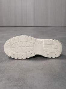 Women's Retro Casual Sports Shoes, Fashion Minimalist Platform Thick Sole Chunky Sneakers