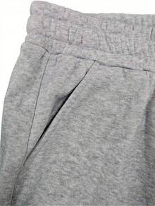 Plus Size Men's Casual Pants, Designed 'Chef' - Blue, Comfortable, Suitable For All Seasons, Casual Style, Casual Wear|Chef Design Inspiration|Comfortable Fit - 灰色的 - 查看 4