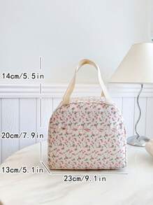 Portable Lunch Bag Waterproof Thermal Insulated Lunch Box Bento Pouch Dinner Insulation Bag Student Thickened Cute Lunch Bag Bag For School School Accessories School Stuff - Multicolor - View 11